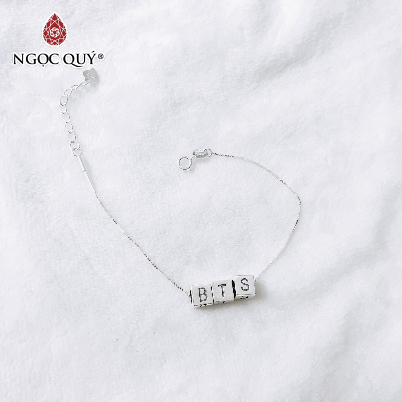 Lắc bạc BTS - Ngọc Quý Gemstones