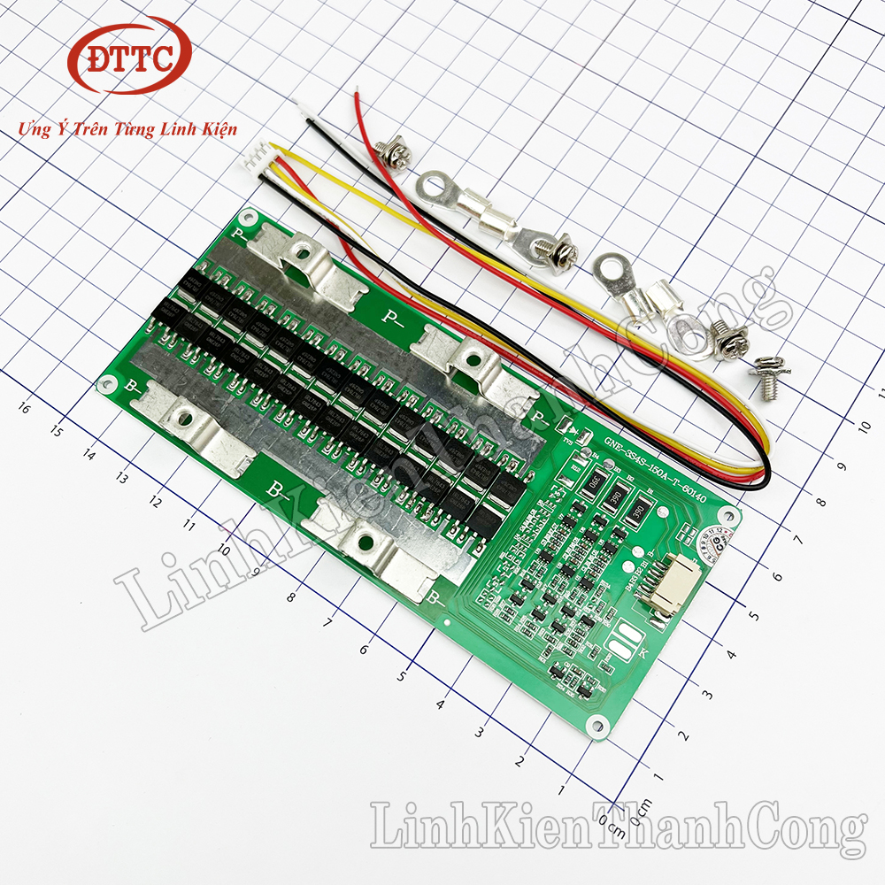 Mạch bảo vệ pin bms 3s 3.7v 150a 28 mosfet