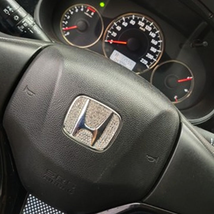 Logo Đính Đá Gắn Vô Lăng Honda