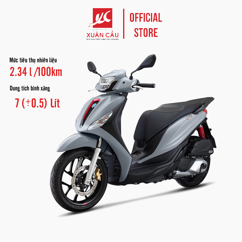 [Trả góp 0%] [Xe máy trả góp 0%]Xe máy Piaggio Medley ABS S 125cc - mới 100%