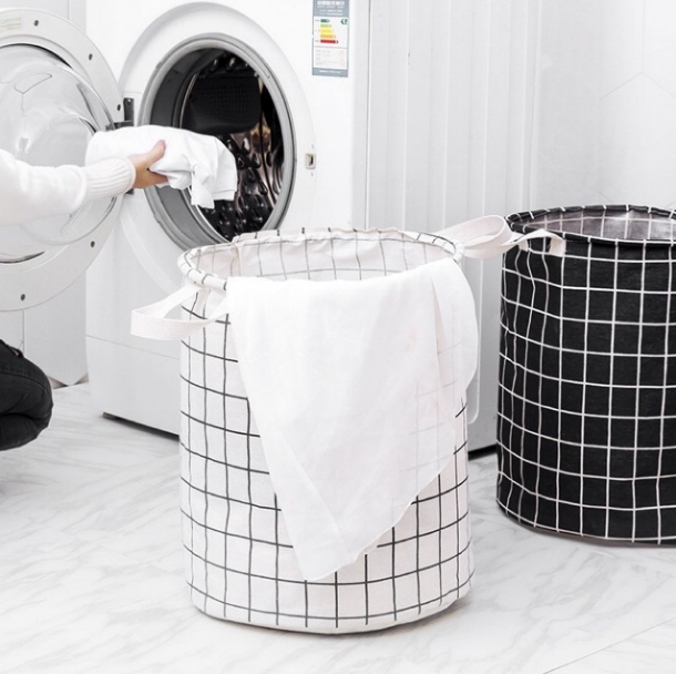 [HCM] Giỏ vải tròn đựng đồ tiện lợi