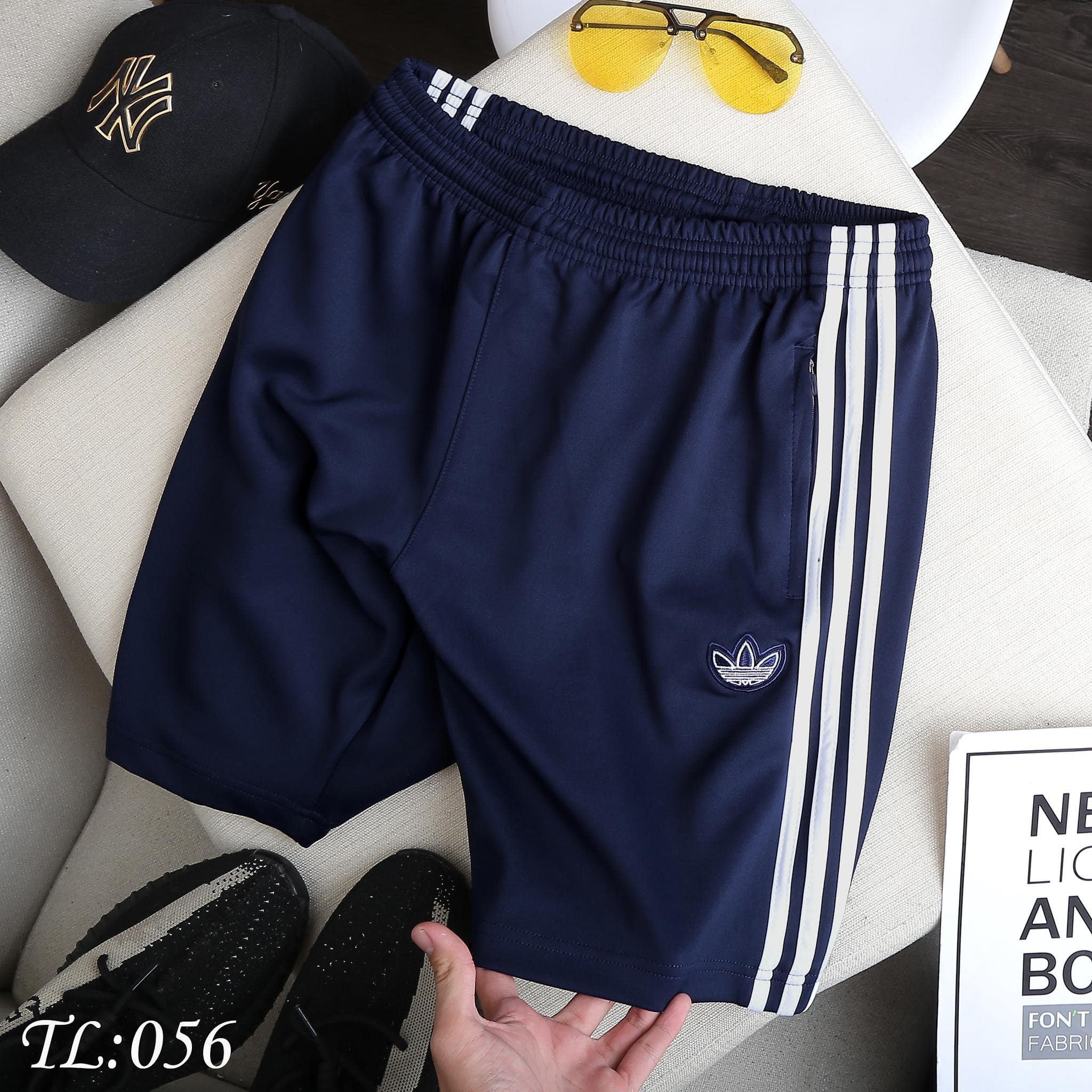 [ XẢ KHO ] Quần short thể thao nam 3 sọc