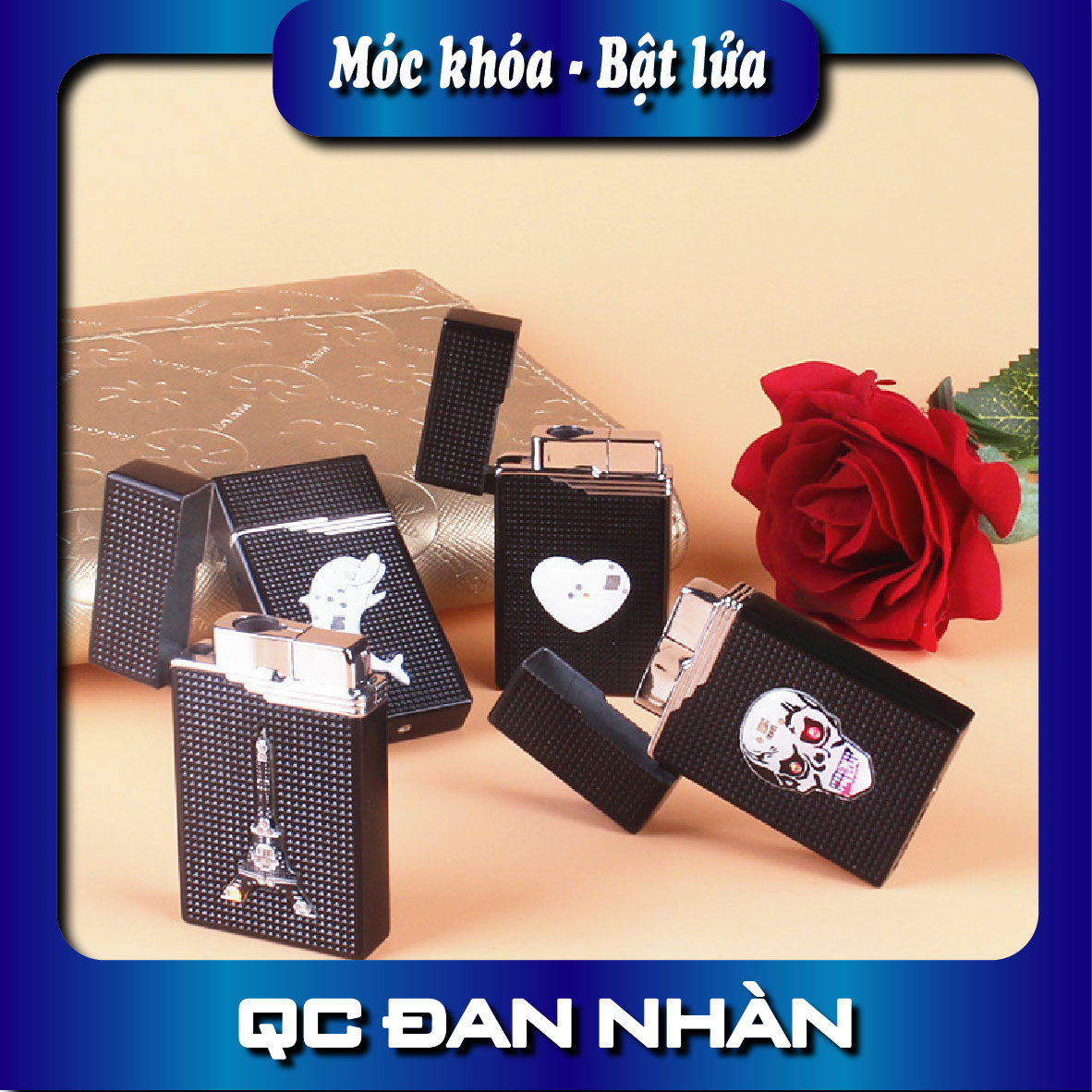 Bật lửa zippo hình tháp Eifel có đèn led