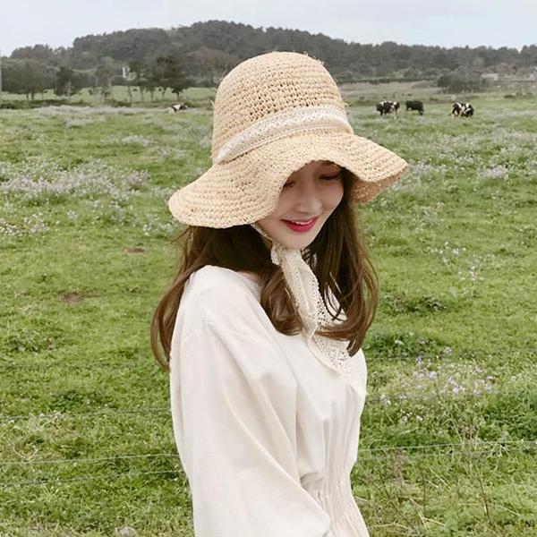Mũ Cói Thắt Nơ Ulzzang Hàn Quốc Hot Trend