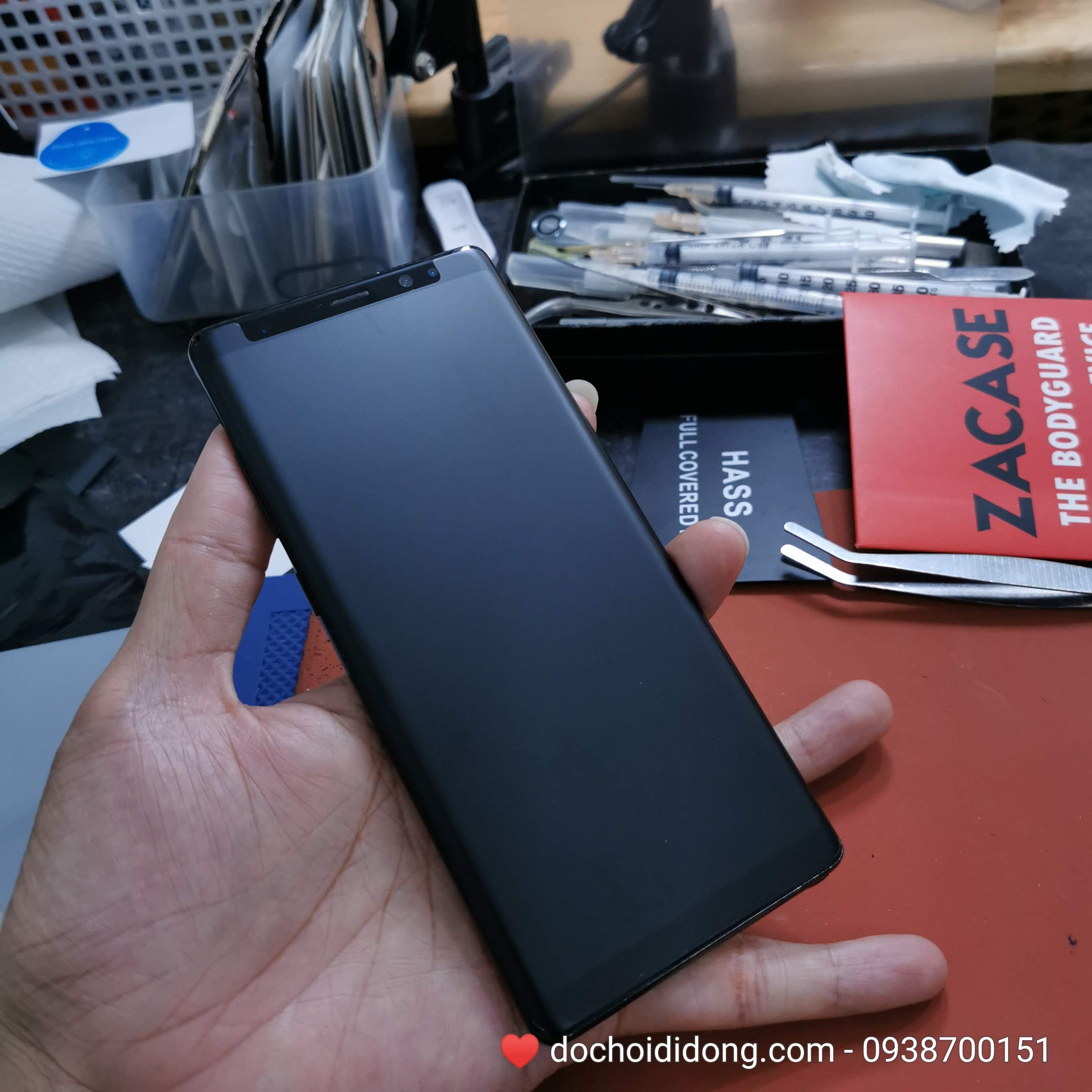 [HCM]Miếng dán PPF Samsung Note 9 trong nhám đổi màu