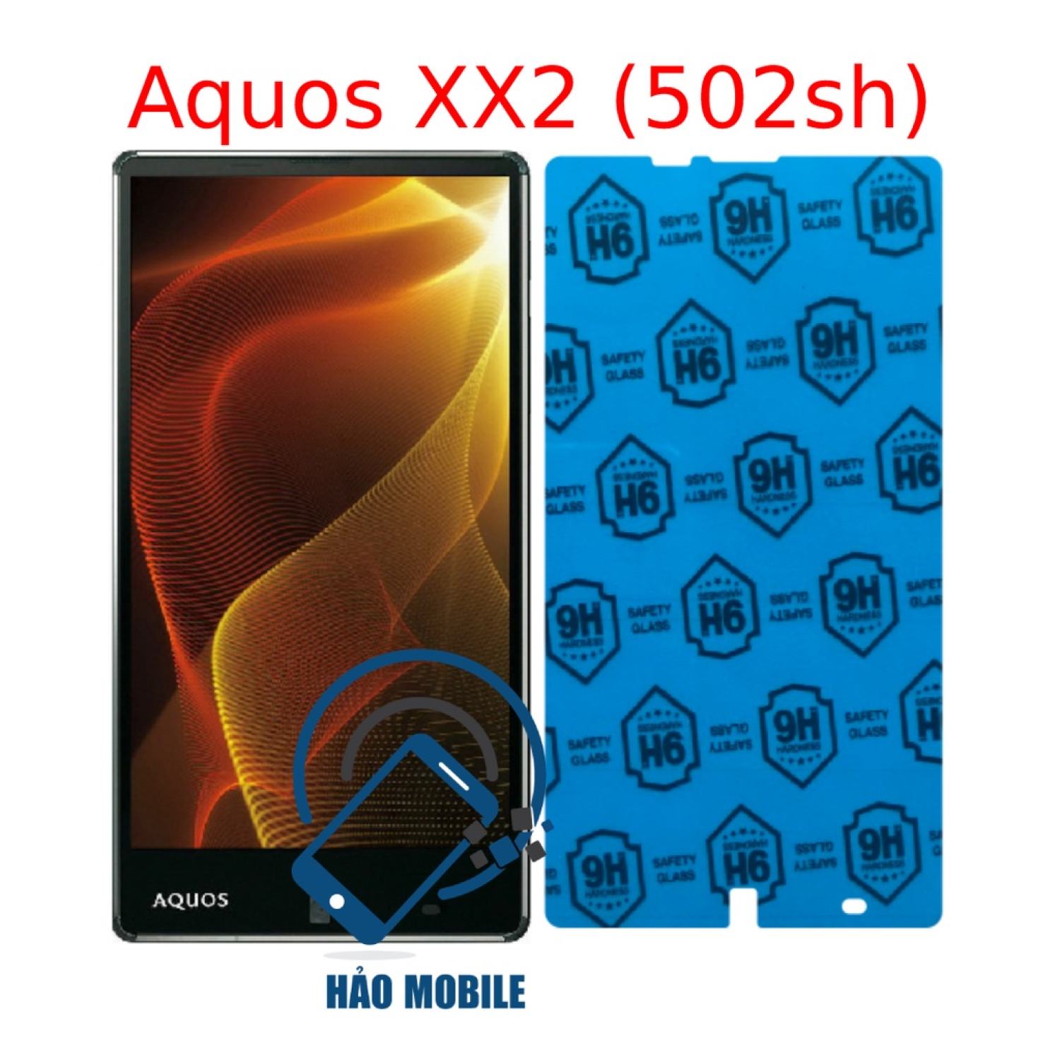 Dán cường lực dẻo nano trước, sau Sharp Aquos Xx2