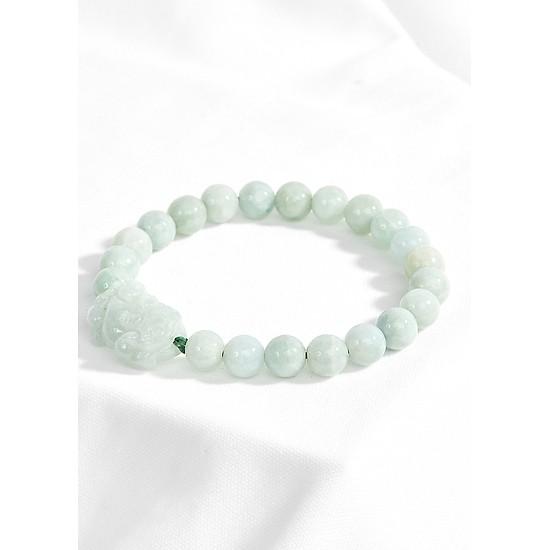 Vòng Tay Tỳ Hưu Đá Ngọc Phỉ Thúy 8 MM