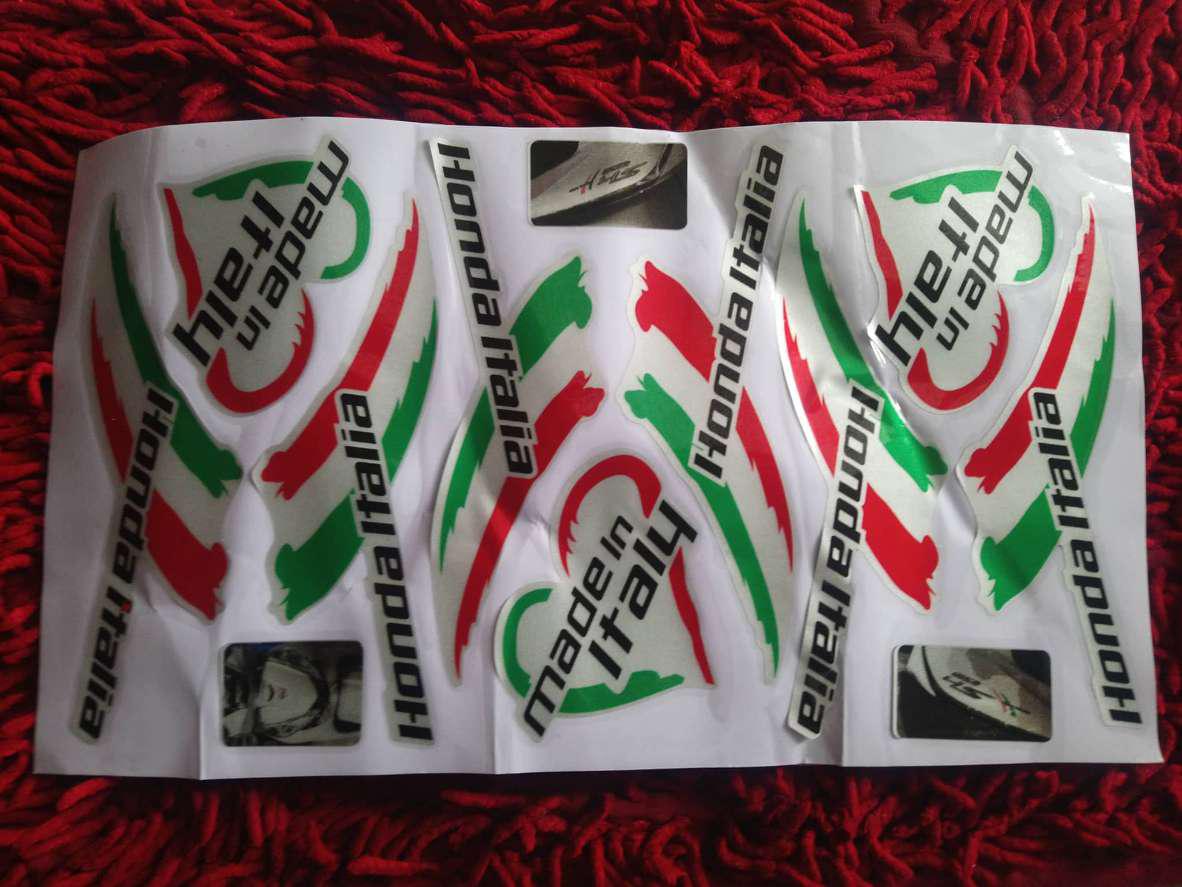 3 Bộ Tem cho Honda Italia Phản Quang