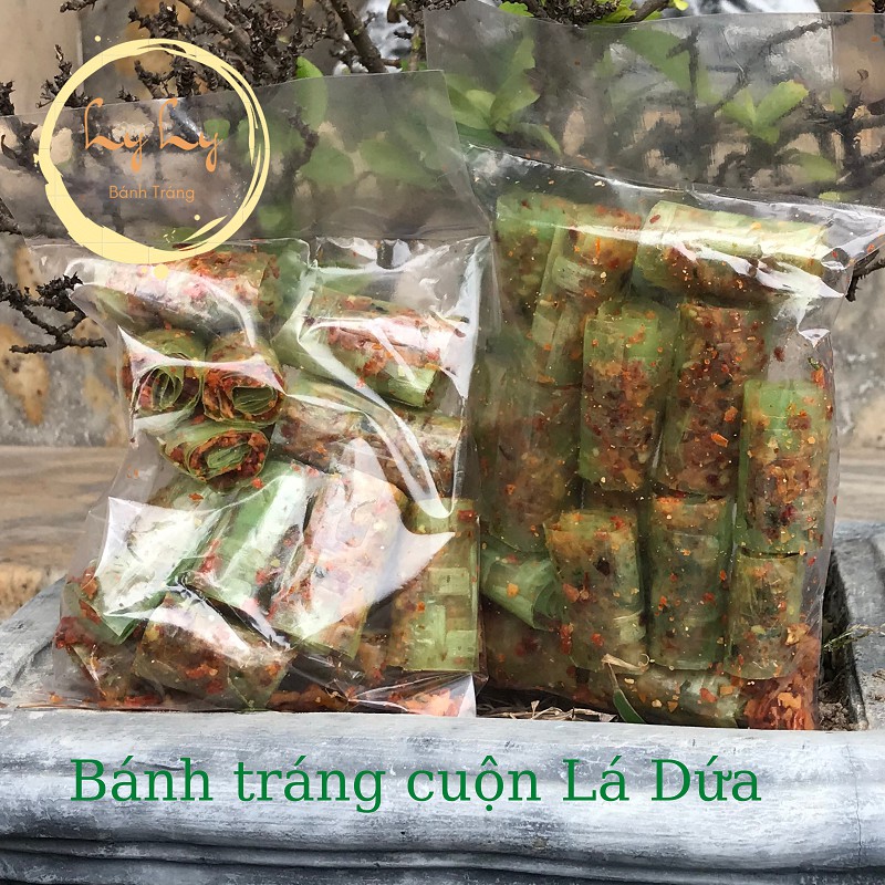Bánh tráng Vuông 500Gr (Loại siêu dày) Vị lá dứa.