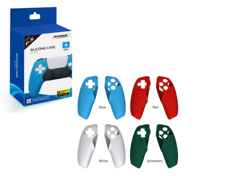 Bọc Silicone Tay Cầm PS5 - DualSense Controller - Dobe (Loại 2 Mảnh)