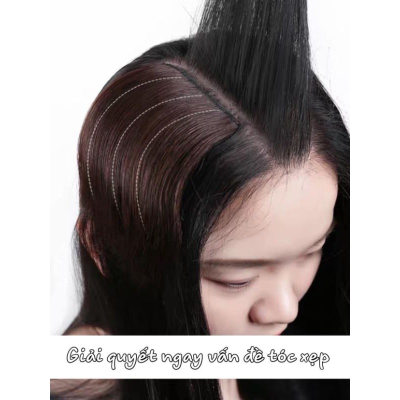 Tóc giả phím phồng tóc tơ loại ngắn 10cm