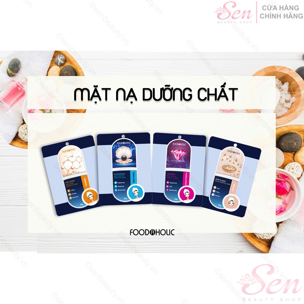 Mặt Nạ Giấy Foodaholic Essential Mask 23g