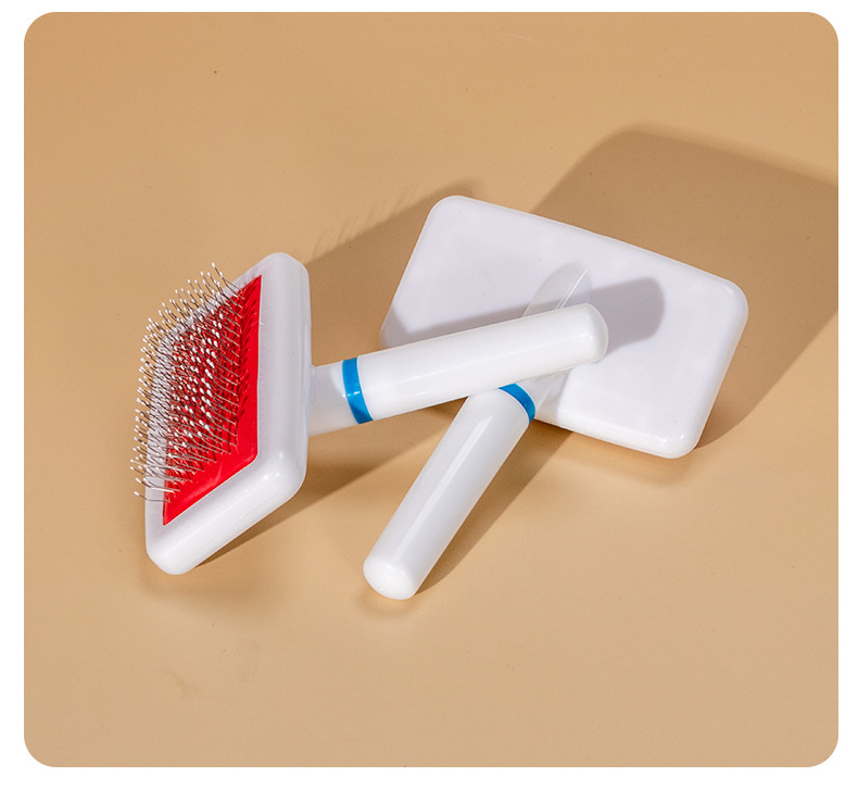 Lược Chải Lông Thú Cưng Đầu Vuông 13x10cm