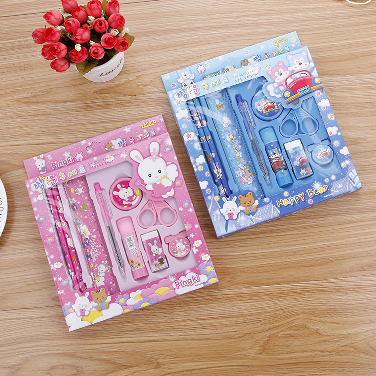 Hộp dụng cụ học tập 9 sản phẩm