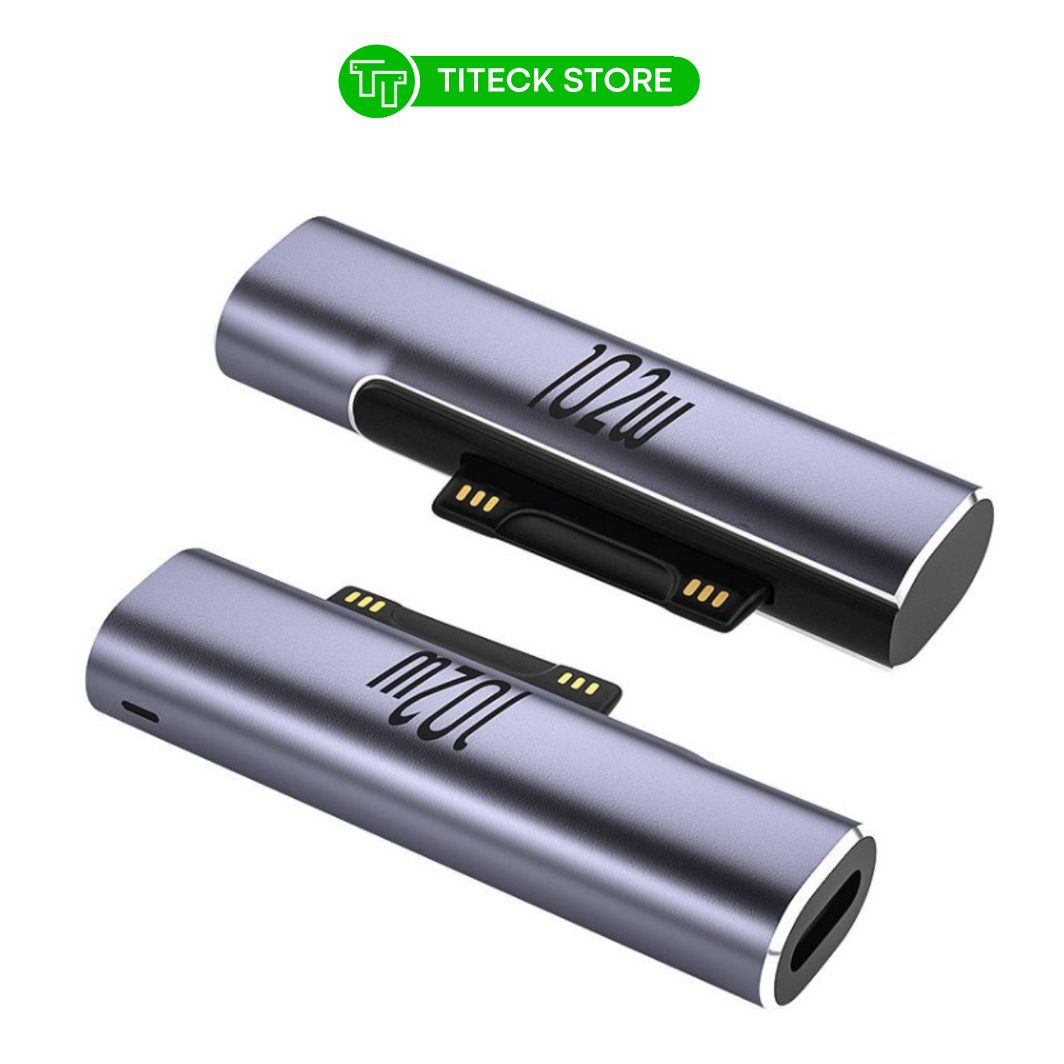 Đầu chuyển đổi sạc nhanh pd 102w dùng cho surface pro 3,4,5,6,7,8,x, surface go, book 2,3 -15v