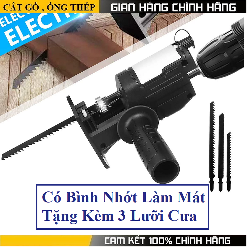 Máy cưa lọng - bộ chuyển đổi gắn máy khoan