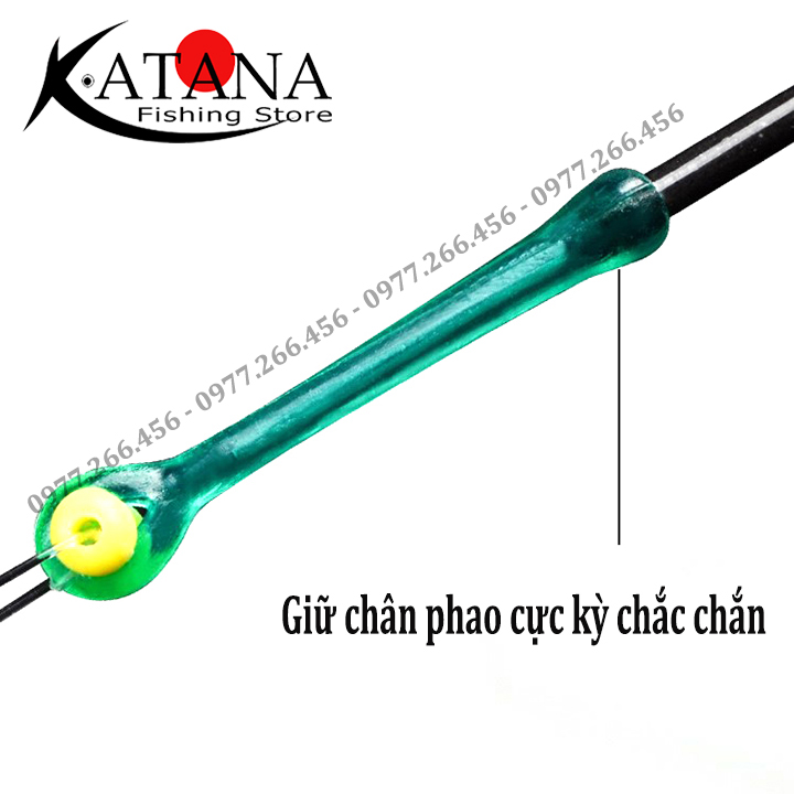 Chân Cắm Phao Câu Đài Silicon ( 10 cái )
