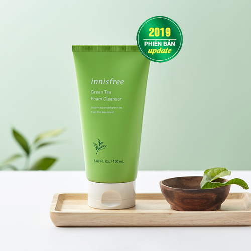 sữa rửa mặt trà xanh innisfree