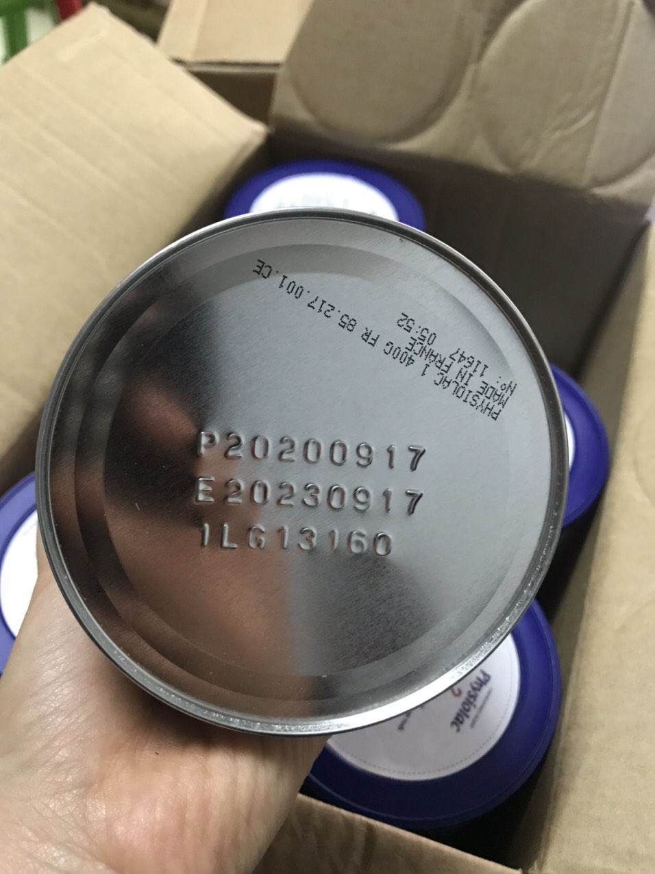 [Mẫu mới] Sữa Physiolac số 1,2,3 400g (date mới)