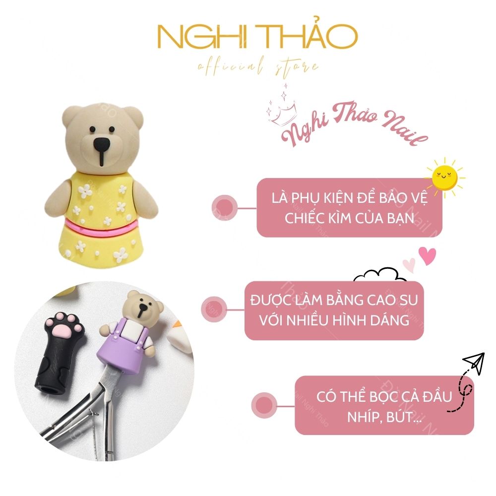 Bọc đầu kìm nhặt da Nghi Thảo