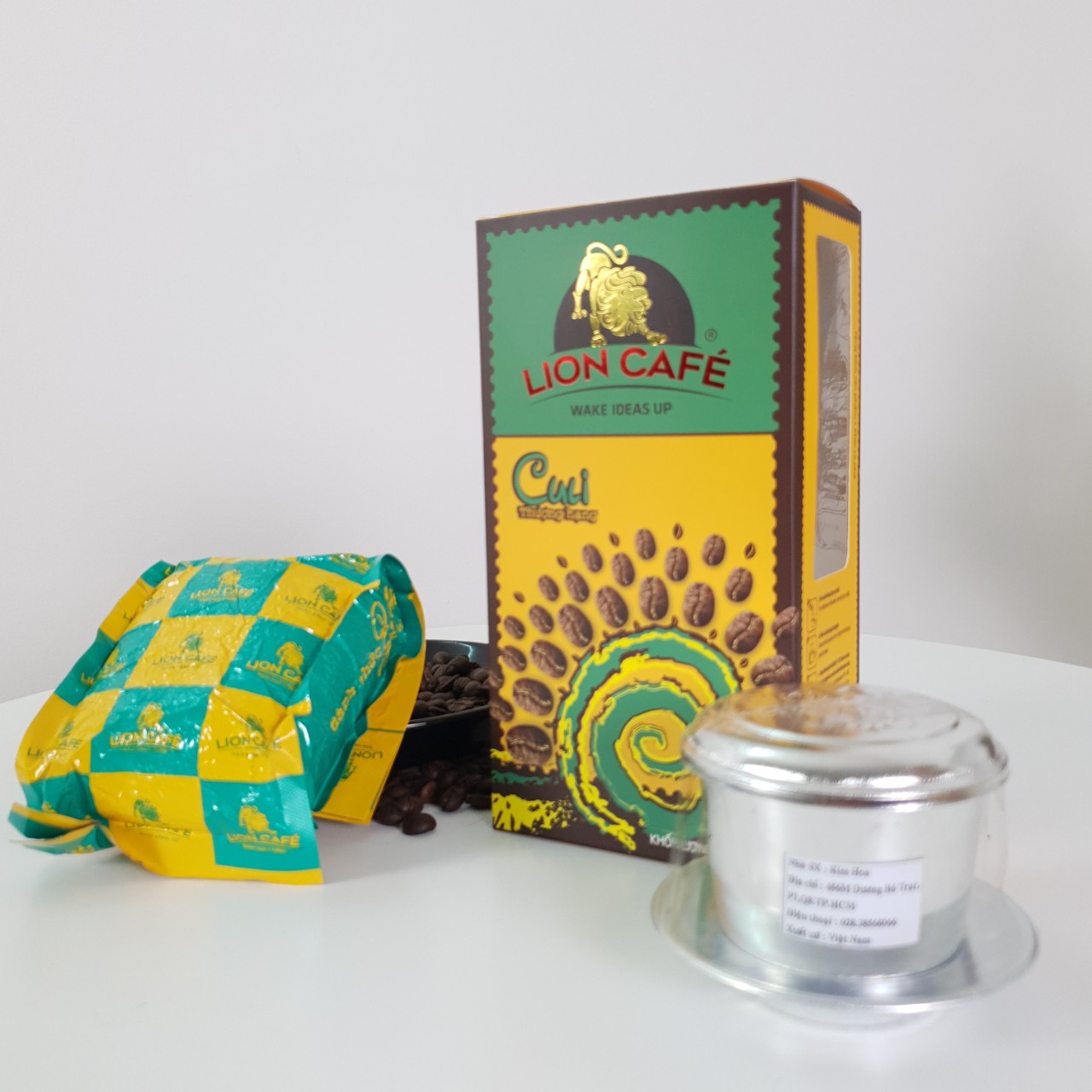 Lion Cafe - Filtered Coffee - Premium Culi - Box of 250g