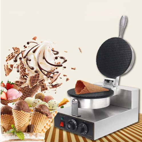 Máy làm vỏ bánh ốc quế công nghiệp đôi
