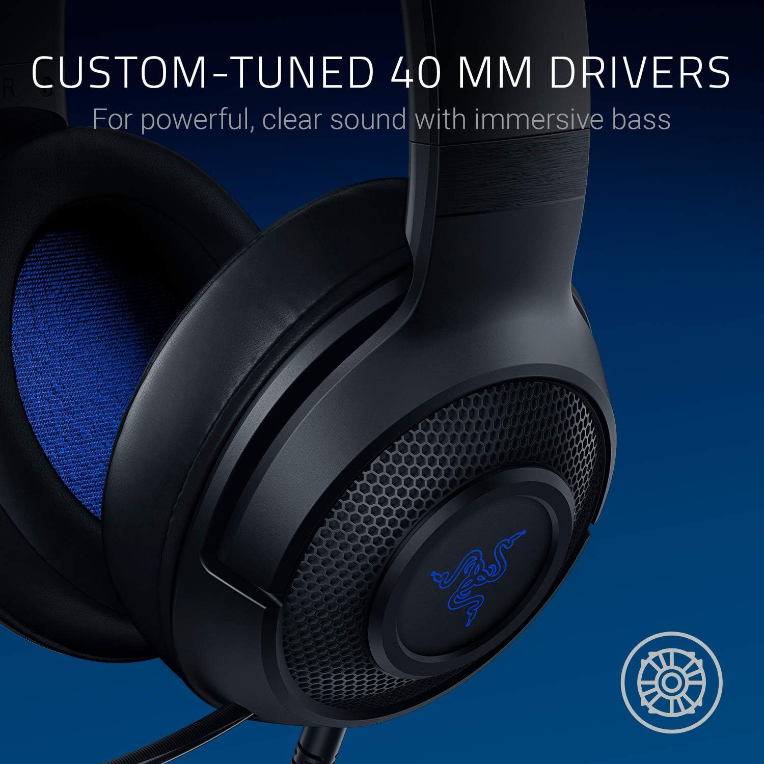 Razer Kraken X for Console - Wired Console Gaming Headset (Tai nghe Gaming) | 7.1 Surround Sound | for PC, PS, Mobile