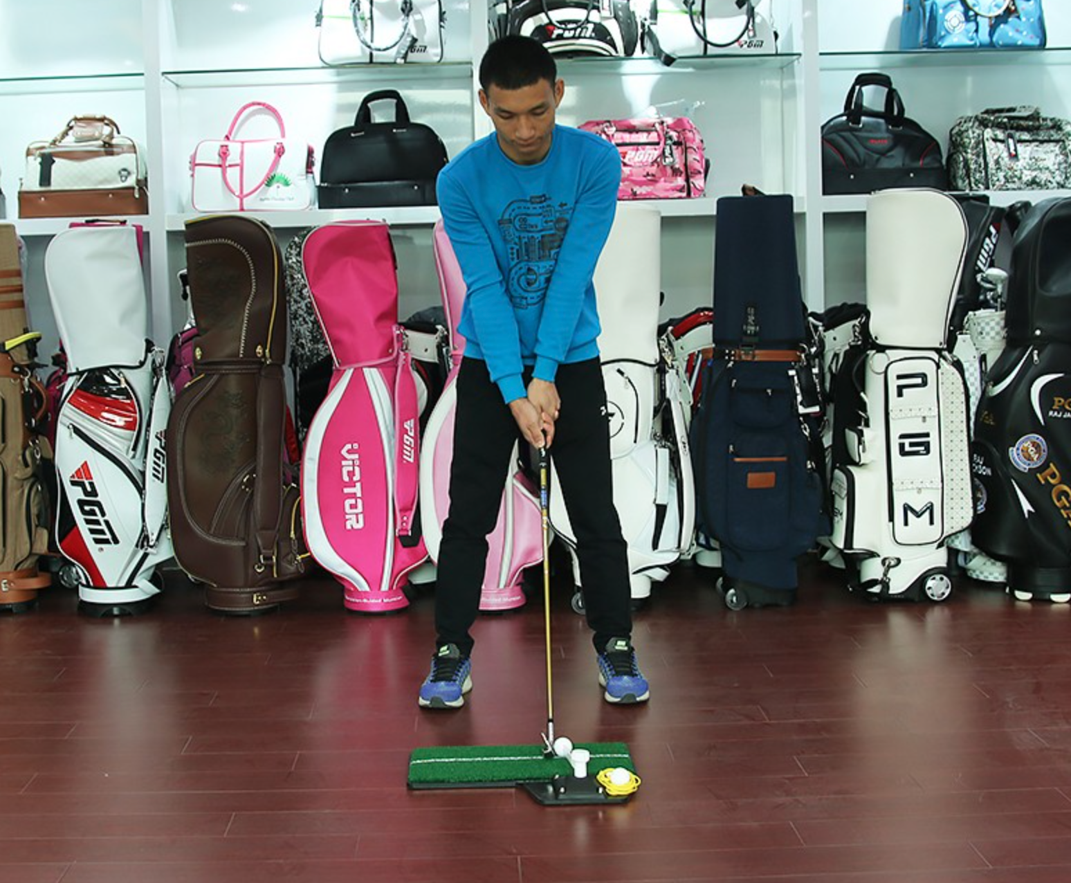 Thảm tập golf swing green power Sportgo.