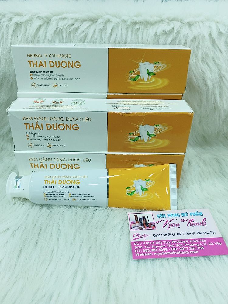 Kem Đánh Răng Dược Liệu Thái Dương (100g)
