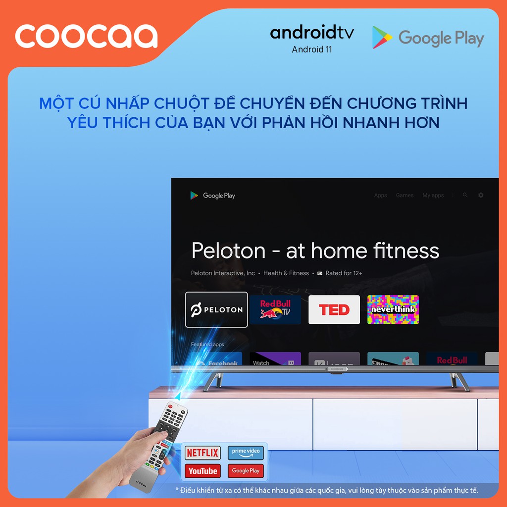 ✅Smart TV Full HD Coocaa 40 Inch Wifi - 40S7G - Android 11 - Viền mỏng - Miễn phí lắp đặt