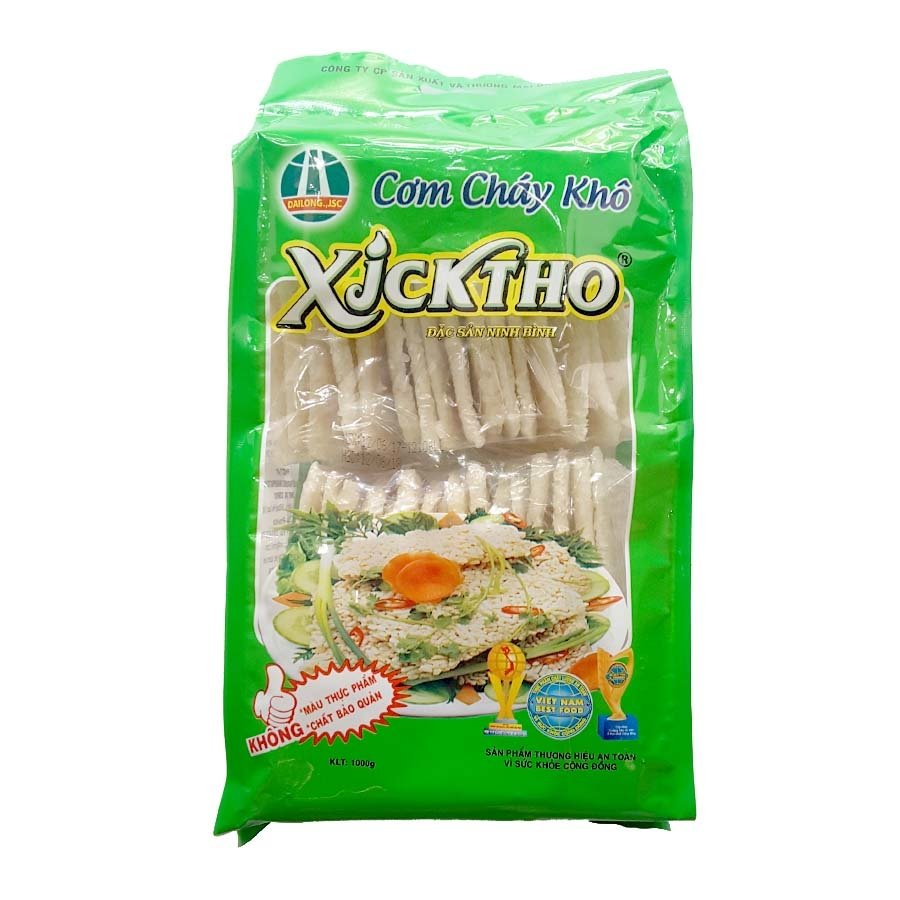 Cơm cháy khô (chưa chiên) Xicktho 01kg - Đặc sản Ninh Bình