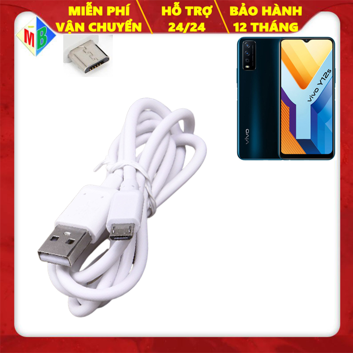 Cáp sạc nhanh cho vivo y12s chui micro usb