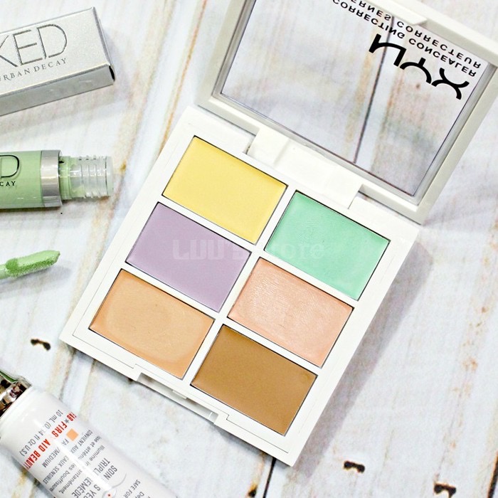Bảng che khuyết điểm, triệt sắc NYX correcting concealer