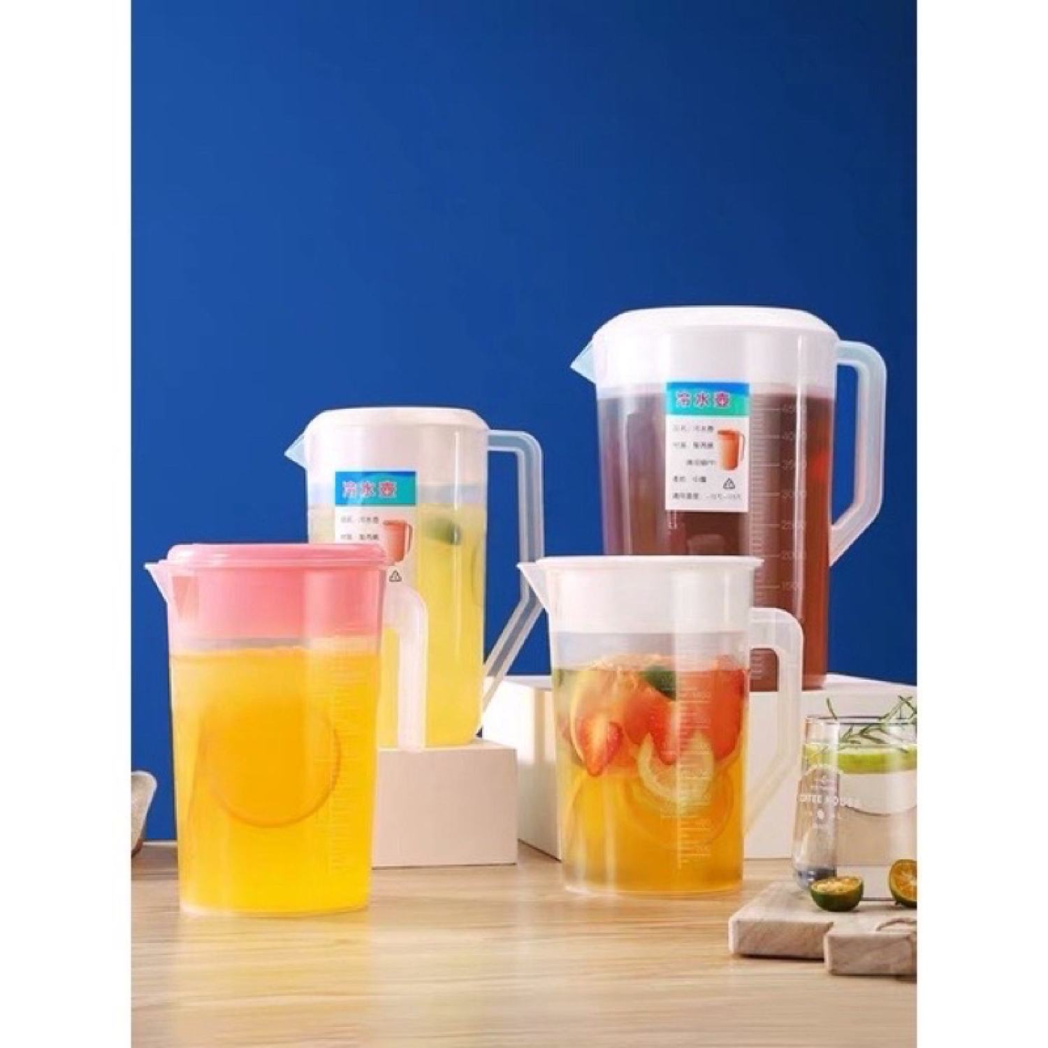 Ca Đong Định Lượng Có Nắp 2500ml, 5000ml