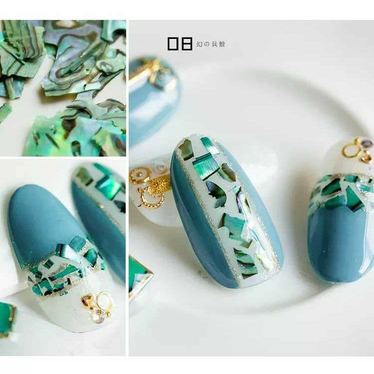 Xà cừ vân gỗ trang trí móng 12 màu