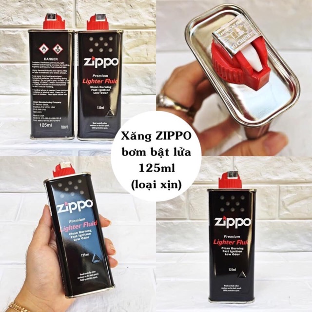 Bình Xăng Thơm Đổ Zippo