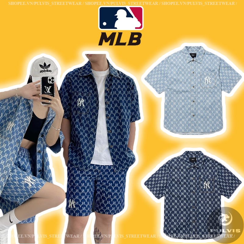 Chia sẻ hơn 61 về MLB monogram denim jacket hay nhất  cdgdbentreeduvn