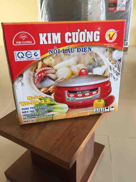 Nồi lẩu Kim Cương KC-LD 3.5lít