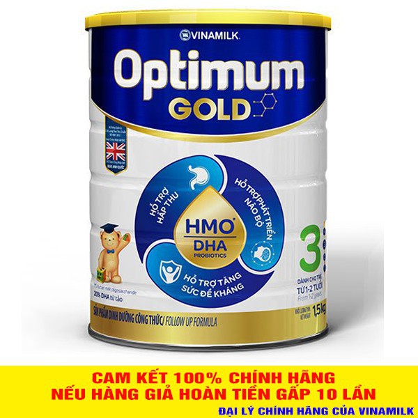 Sữa Bột Optimum Gold 3 1.5Kg