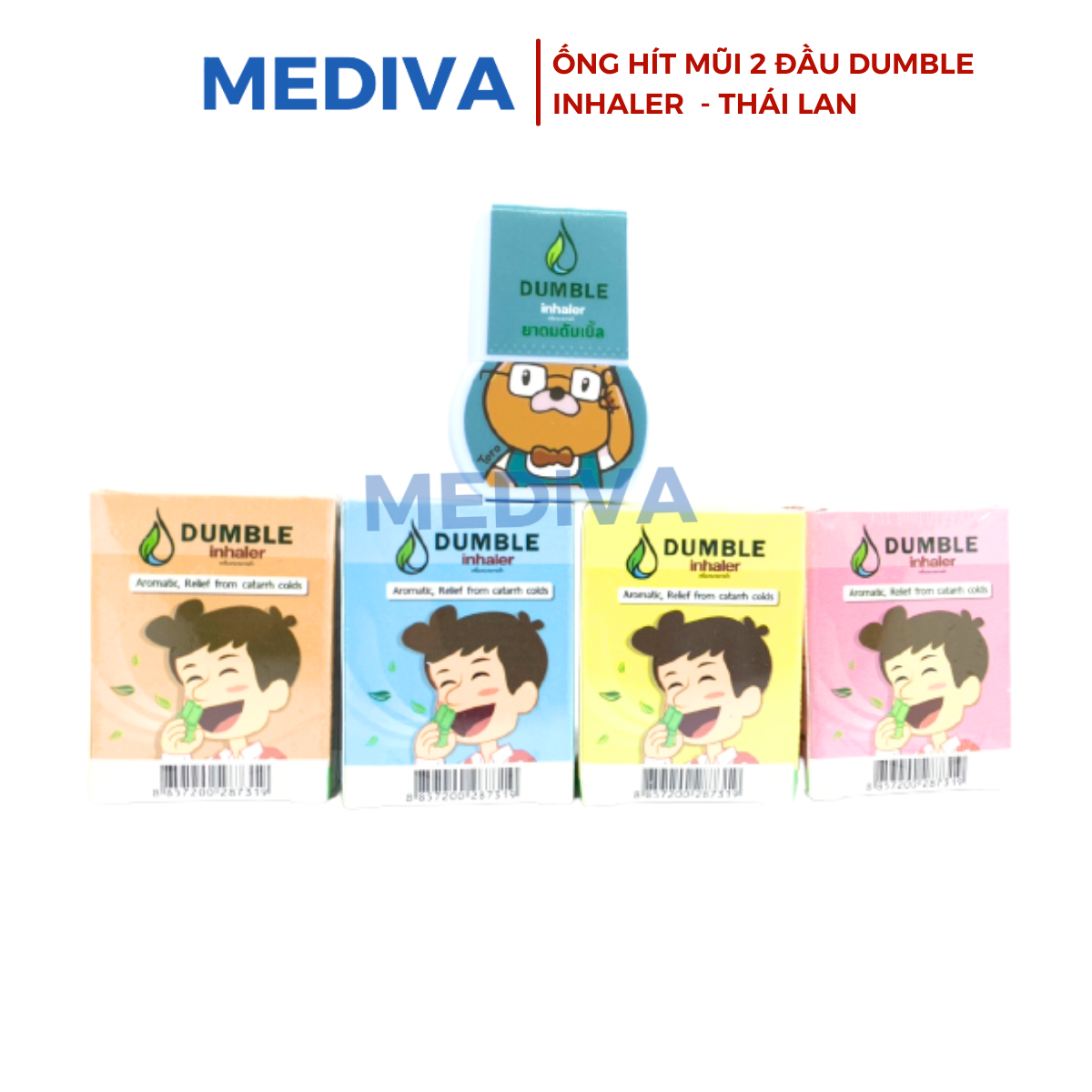 Ống hít mũi 2 đầu Dumble Inhaler