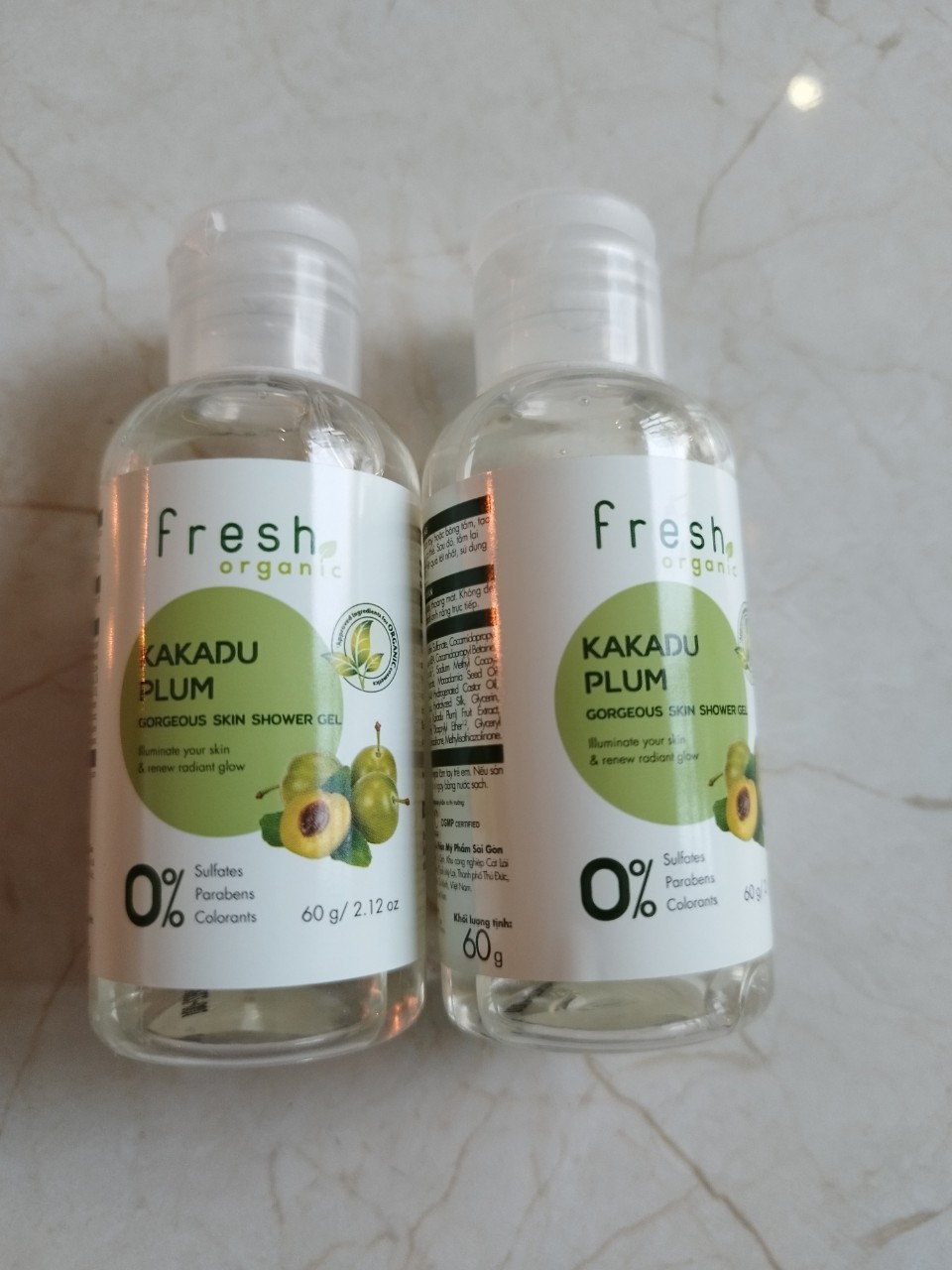 SỮA TẮM SÁNG DA FRESH ORGANIC 250G