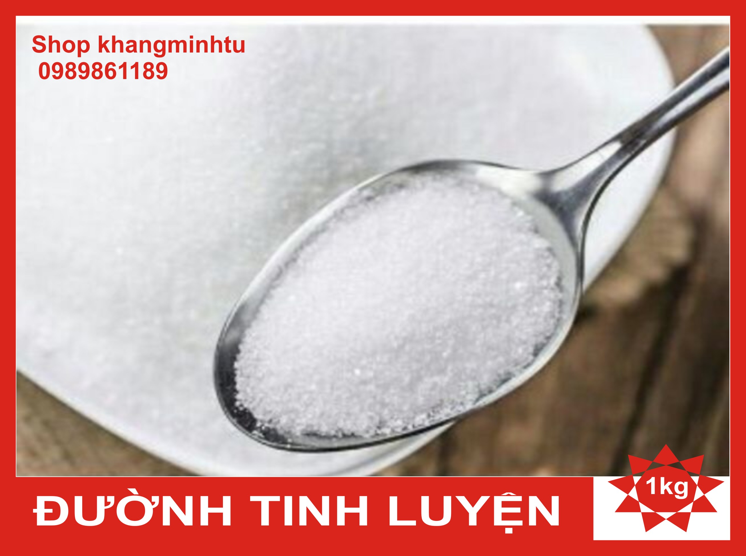 (Combo 10kg ) Đường cát tinh luyện