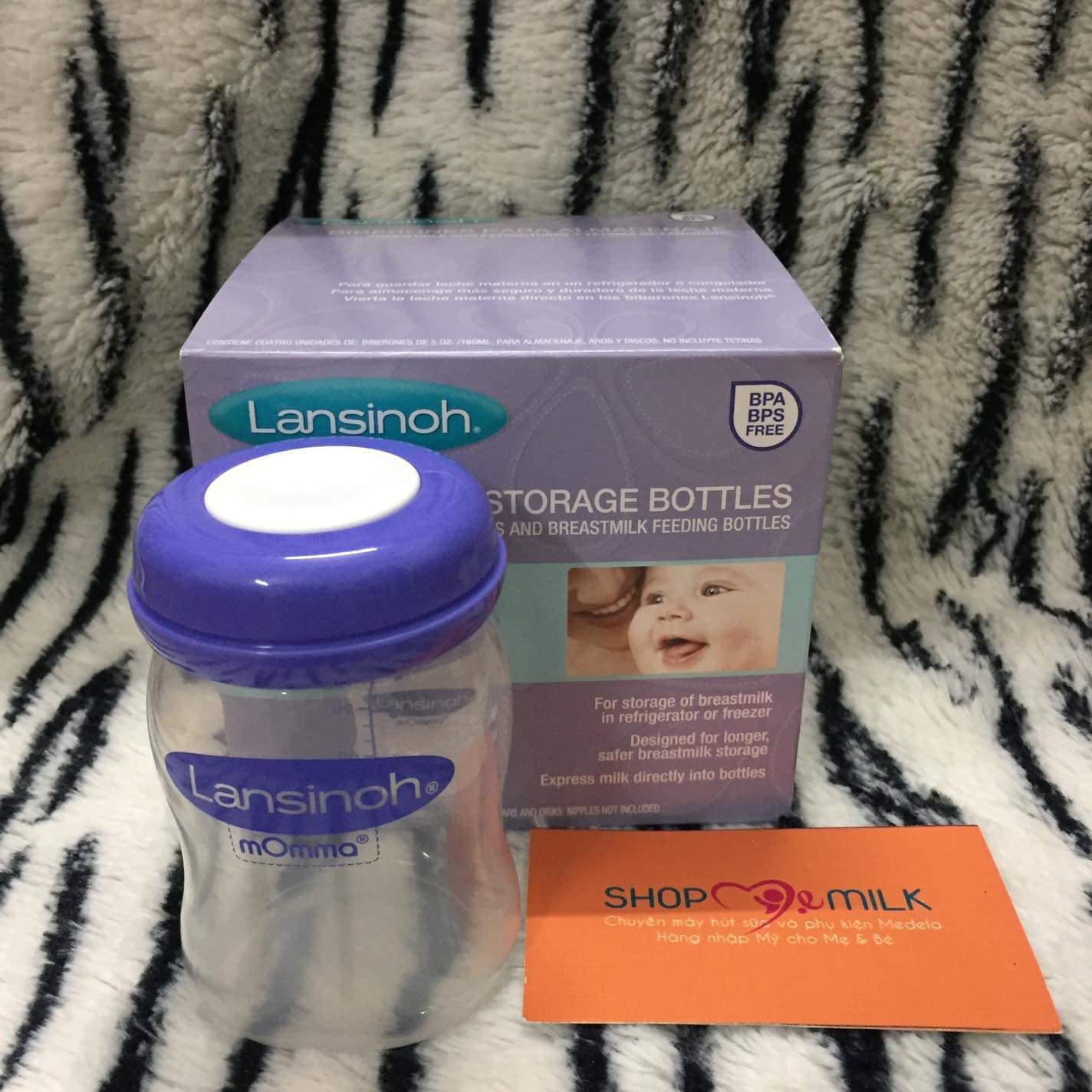 Bình trữ sữa Lansinoh 160ml