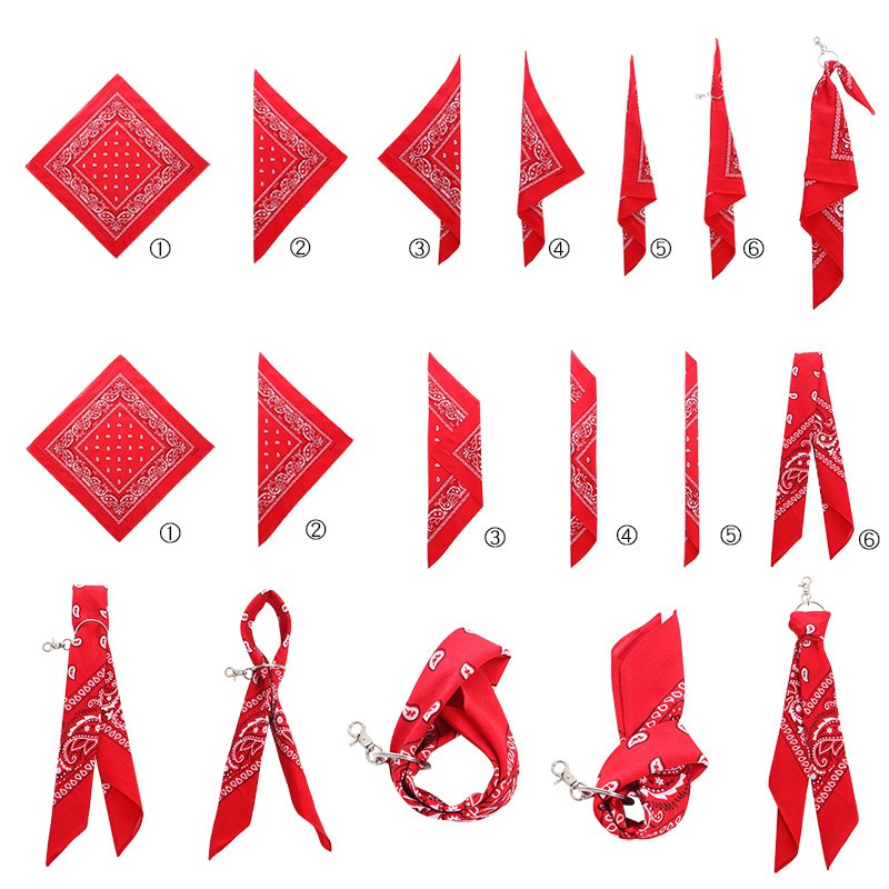 Khăn bandana ( Kèm Móc chain quần Như Hình) với BDN01