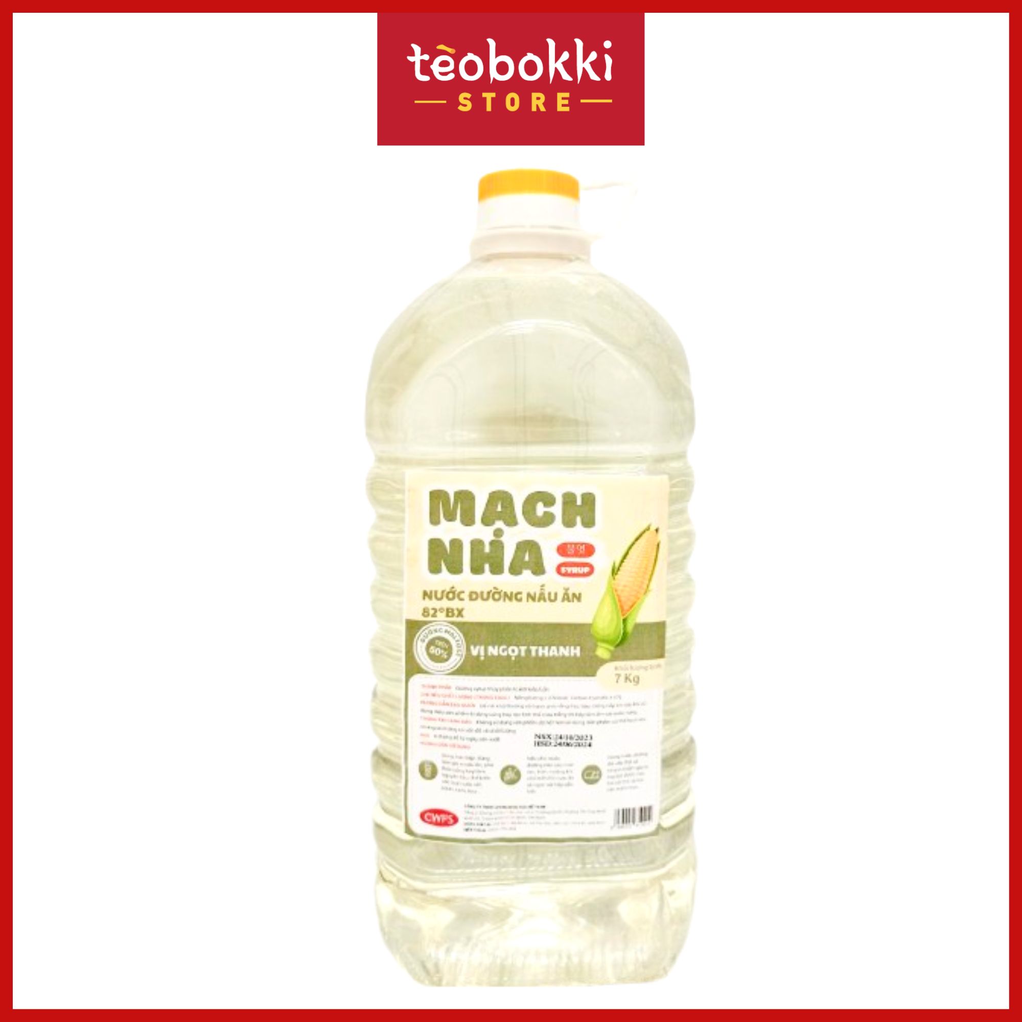 Can nước đường bắp Hàn Quốc (5kg - 7kg)