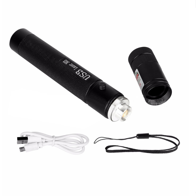 Bút laser 303 chân sạc usb cao cấp