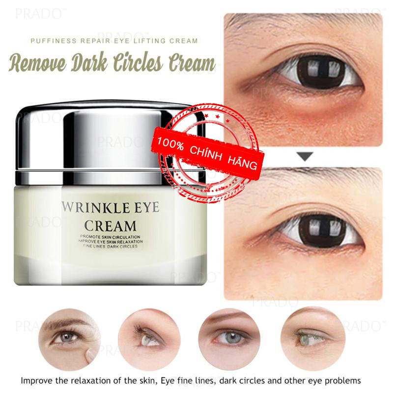 KEM DƯỠNG MẮT LILIA WRINKLE EYE CREAM Chống nhăn lão hóa, oại bỏ quầng thâm bọng,dưỡng ẩm giá rẻ