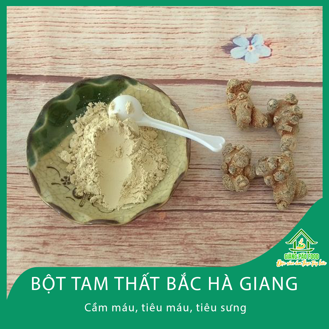 Bột Tam Thất Bắc Hà Giang