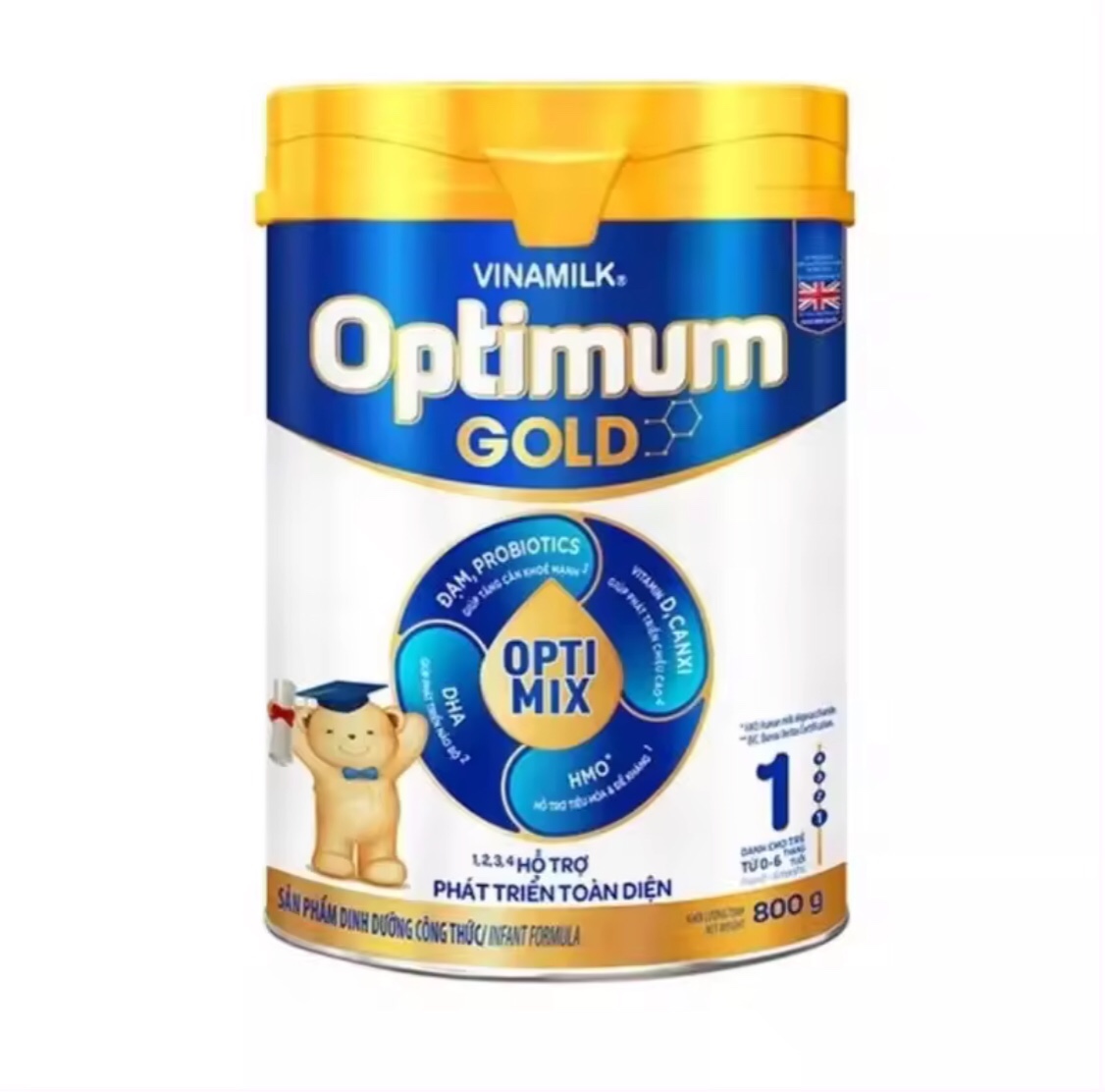 Sữa bột optimum gold lon số 1 2 3 4 -lon 850g cho trẻ từ 0 -6 tuỏi