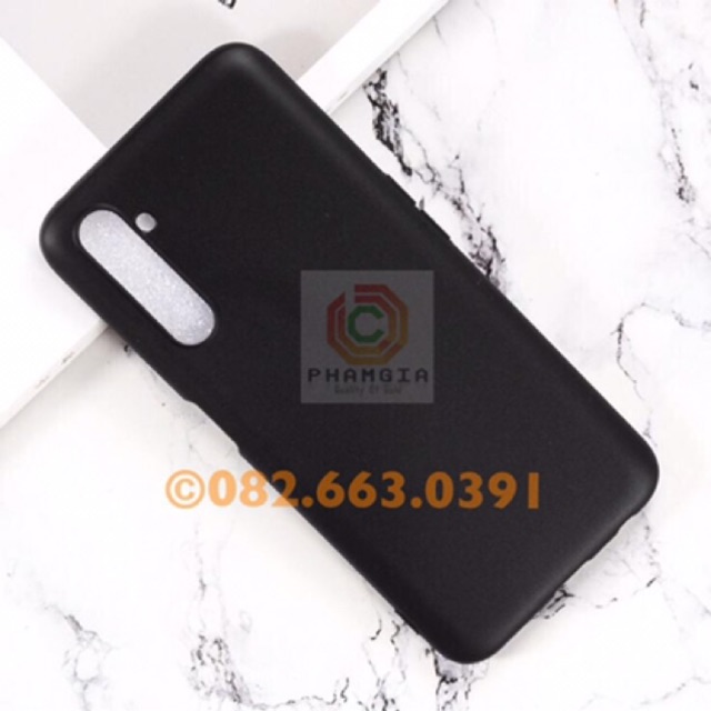 Ốp lưng dẻo đen Realme 6 / Realme 6 Pro chống vân tay, bền, đẹp